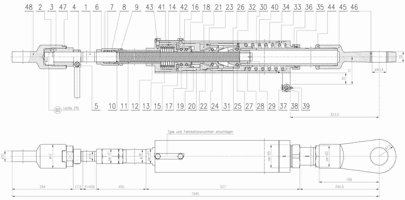 slack adjusters KM 1 Km 1
